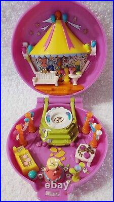 Vtg Polly Pocket Carnival Parade Princess Polly Stamper Complete RARE