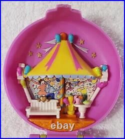 Vtg Polly Pocket Carnival Parade Princess Polly Stamper Complete RARE