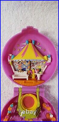 Vtg Polly Pocket Carnival Parade Princess Polly Stamper Complete RARE