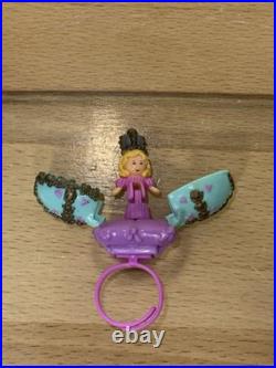 Vtg Polly Pocket Crown Surprise Ring & Forever friends Playset Bluebird 1995