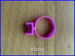 Vtg Polly Pocket Crown Surprise Ring & Forever friends Playset Bluebird 1995