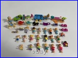 Vtg Polly Pocket Figure Lot Huge Girl Dolls Mini Compact 1990s Mighty Max Rare