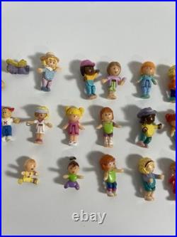 Vtg Polly Pocket Figure Lot Huge Girl Dolls Mini Compact 1990s Mighty Max Rare