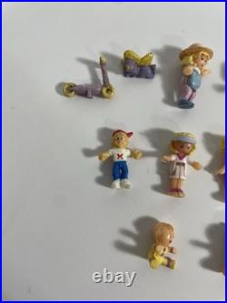 Vtg Polly Pocket Figure Lot Huge Girl Dolls Mini Compact 1990s Mighty Max Rare