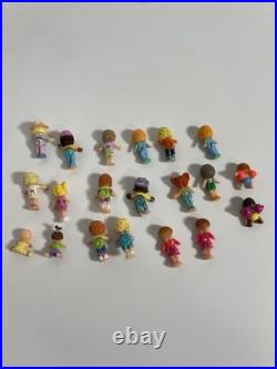 Vtg Polly Pocket Figure Lot Huge Girl Dolls Mini Compact 1990s Mighty Max Rare
