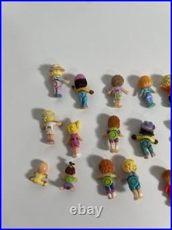 Vtg Polly Pocket Figure Lot Huge Girl Dolls Mini Compact 1990s Mighty Max Rare