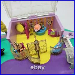 Vtg Polly Pocket Magical Movin' Pollyville Boutique Bluebird Treehouse Figures