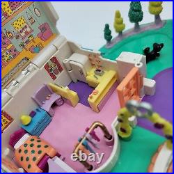 Vtg Polly Pocket Magical Movin' Pollyville Boutique Bluebird Treehouse Figures