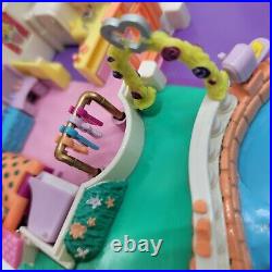 Vtg Polly Pocket Magical Movin' Pollyville Boutique Bluebird Treehouse Figures