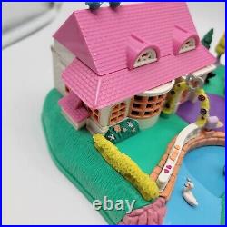 Vtg Polly Pocket Magical Movin' Pollyville Boutique Bluebird Treehouse Figures