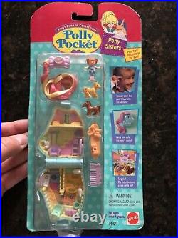 Vtg Polly Pocket Pony Sisters Compact Pony Parade Collection Mattel #14504 NIP
