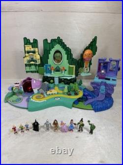 WIZARD of OZ Polly Pocket Playset Emerald City 2001 100% COMPLETE Look/Read