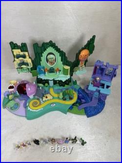 WIZARD of OZ Polly Pocket Playset Emerald City 2001 100% COMPLETE Look/Read