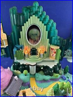 Wizard Of Oz Emerald City Polly Pocket Bluebird Playset 2001 Vtg 7 Figs GREAT