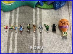 Wizard of oz Polly Pocket Emerald City Play Set 2001 With Figures! Lights Up