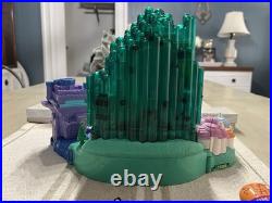 Wizard of oz Polly Pocket Emerald City Play Set 2001 With Figures! Lights Up